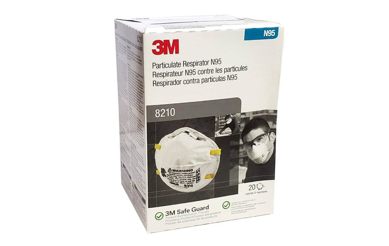 3M Disposable Particle Respirator N95/ 8210