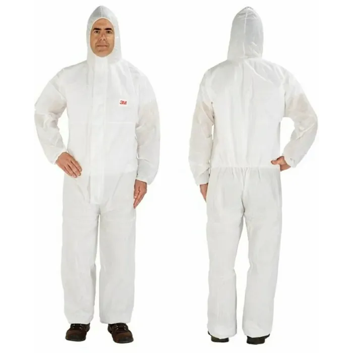 3M 4515 COVERALL WHITE SIZE M, L, XL TYPE 5/6