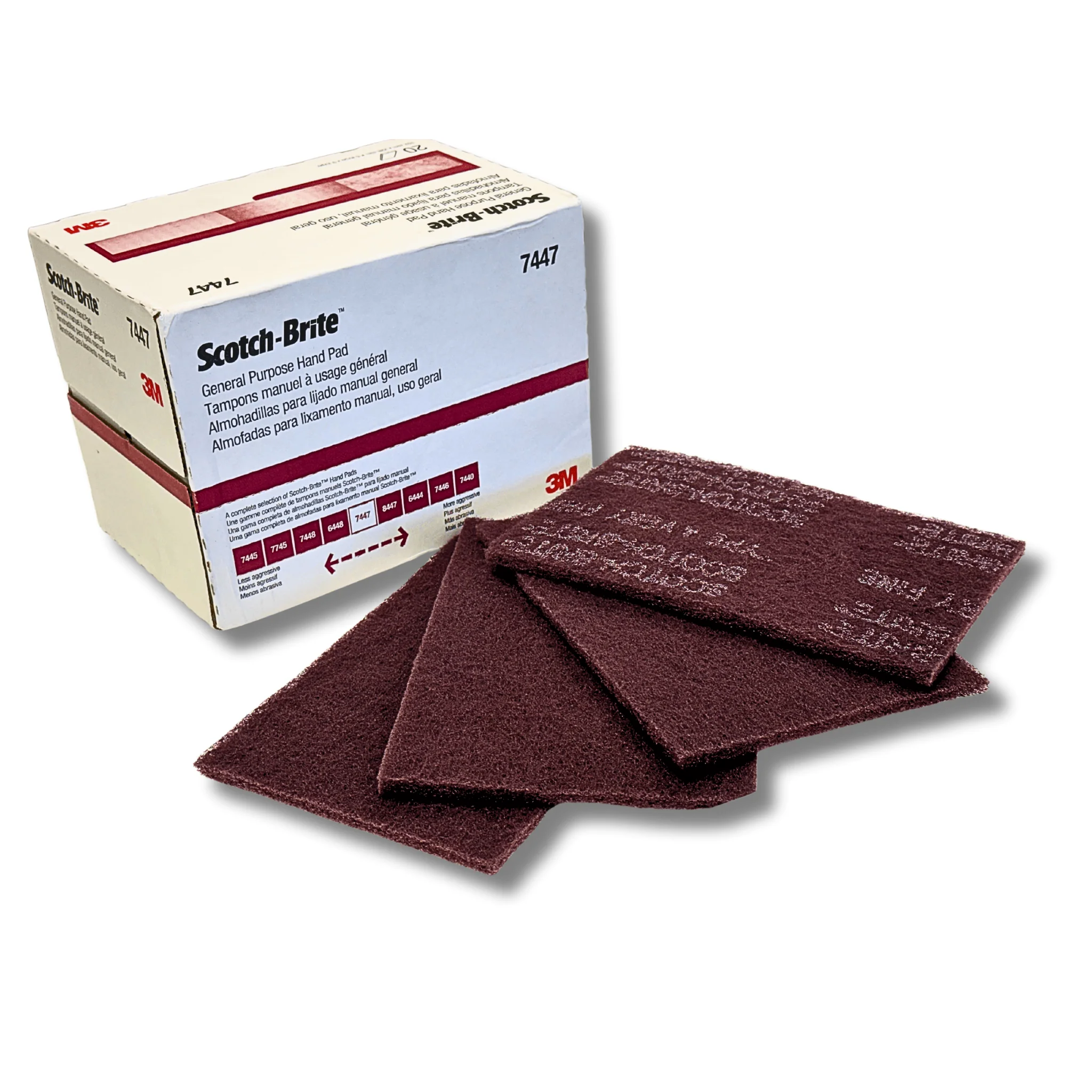3M SCOTCH BRITE 7447 GENERAL PURPOSE PAD