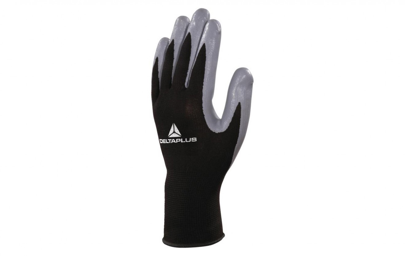 Gloves Nitrile Coat PES GL VE712 GR