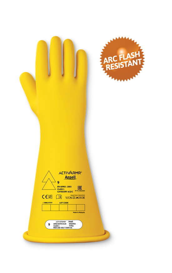 ANSELL ELECTRICAL PROTECTION GLOVE | ACTIVARMR CLASS 1